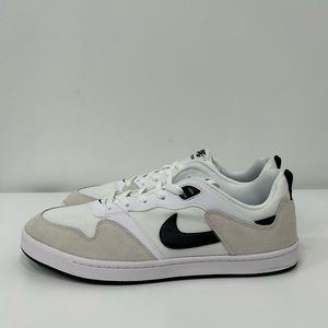 Nike SB Alleyoop White Black Sneaker Show Skate CJ0882-100 Mens